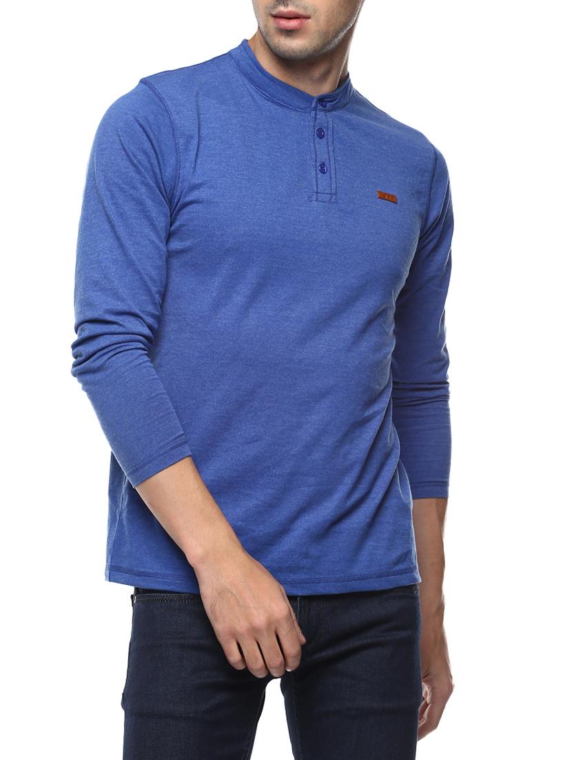 blue cotton t-shirt - 14531965 - Zoom Image - 1