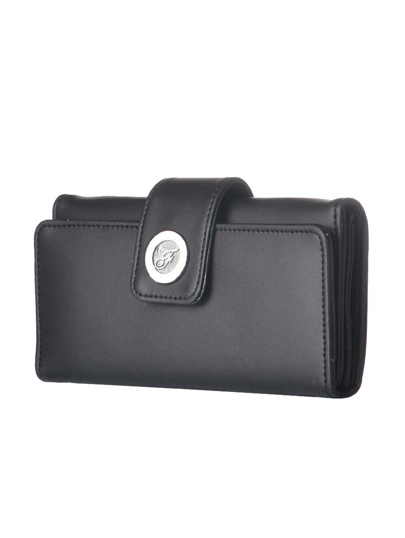 black leatherette regular clutch - 14533596 - Zoom Image - 5