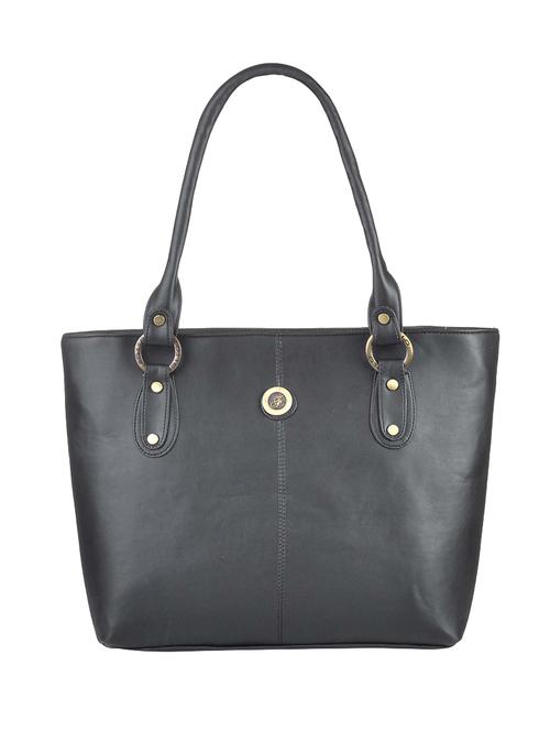 black leatherette regular handbag - 14533604 - Very Small Image - 1