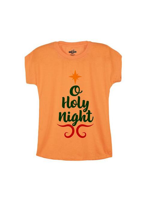 orange cotton t-shirt - 14533781 - Standard Image - 1