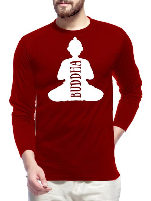 red cotton t-shirt - 14533832 - Very Small Image - 1
