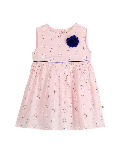 pink cotton frock - 14533981 - Standard Image - 1
