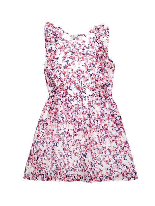 pink polyester frock - 14533987 - Standard Image - 1