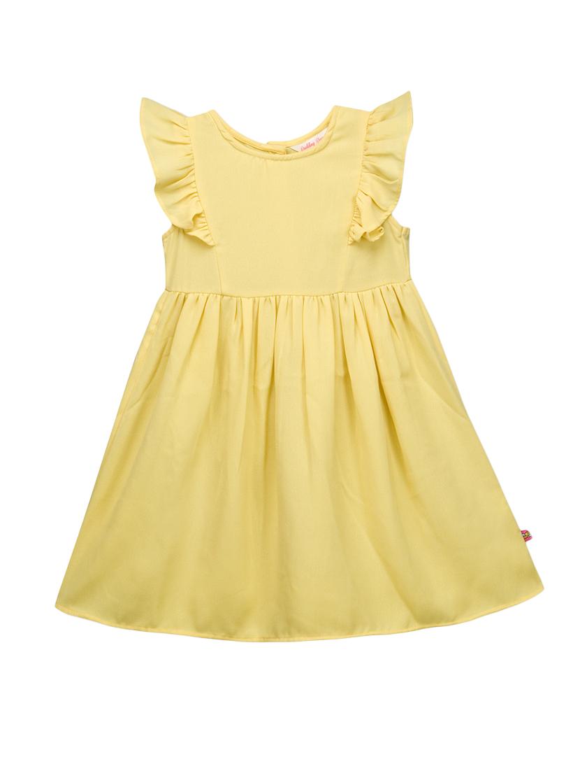 yellow polyester frock - 14533988 - Zoom Image - 1