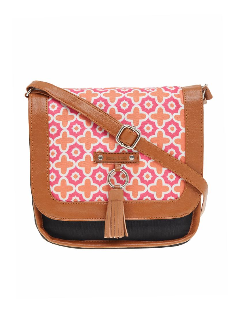 black canvas messenger sling bag - 14534527 - Zoom Image - 1