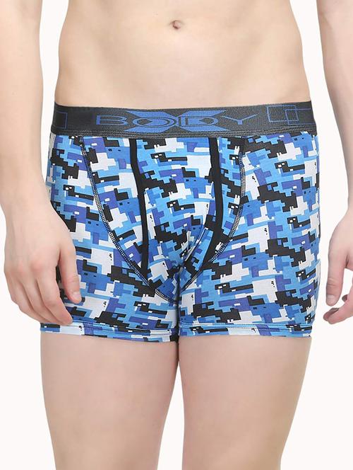 blue cotton boxer - 14534559 - Standard Image - 1