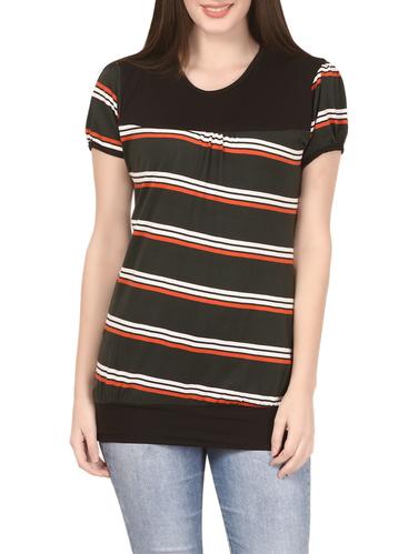black hosery casual top - 14535256 - Very Small Image - 1