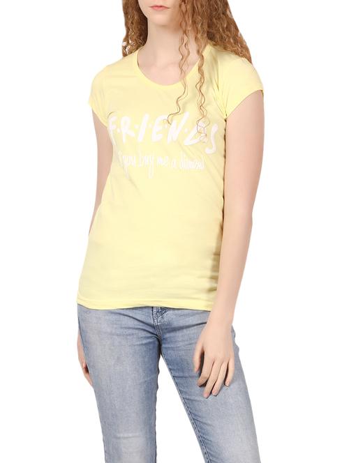 yellow hosery tee - 14535373 - Very Small Image - 1