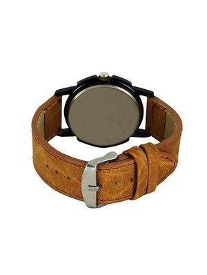 lorenz genuine combo of 2 tan & black analog watch- for men- mk-4849a - 14535511 - Standard Image - 5
