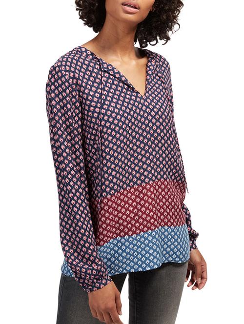 Multicolored printed top - 14535523 - Very Small Image - 1