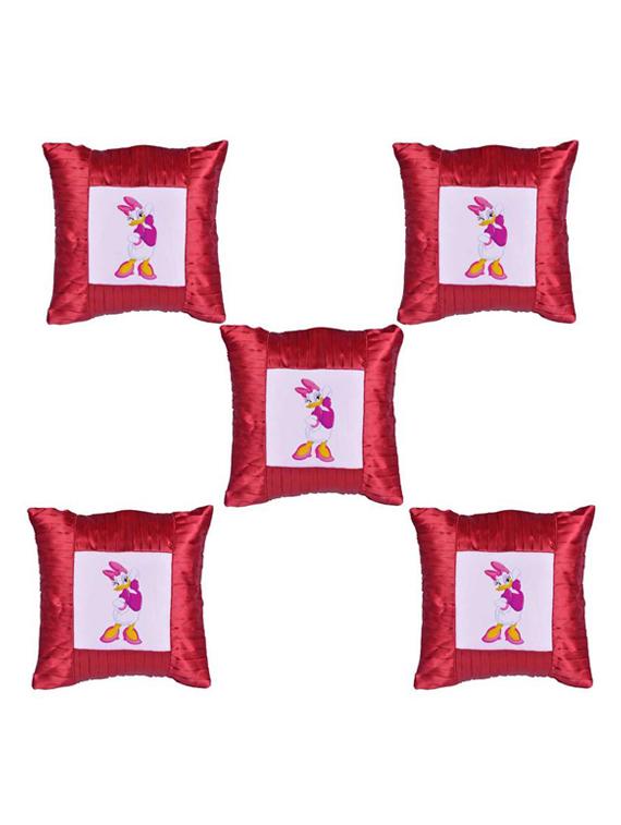 Cartoon Character "Daisy duck" Printed Set Of 5 Cushion Covers - 14535565 - Zoom Image - 1