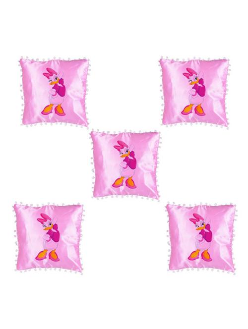Cartoon Character "Daisy duck" Printed Set Of 5 Cushion Covers - 14535568 - Standard Image - 1