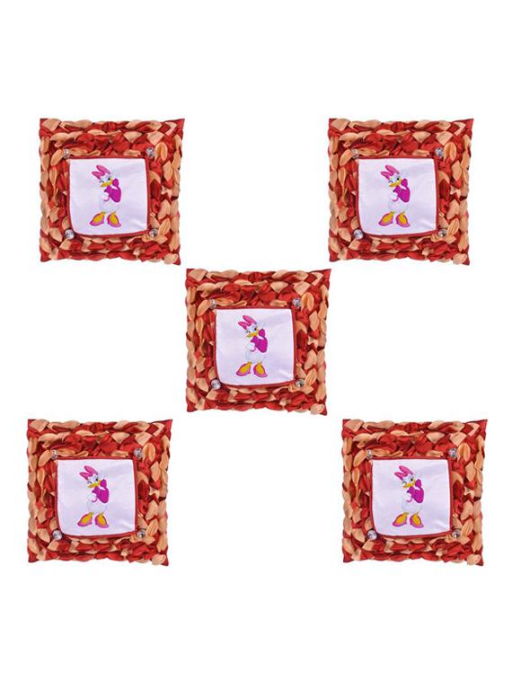 Cartoon Character "Daisy duck" Printed Set Of 5 Cushion Covers - 14535572 - Zoom Image - 1