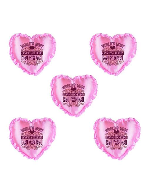 "Best Mom" Printed Set Of 5 Cushion Covers - 14535598 - Standard Image - 1