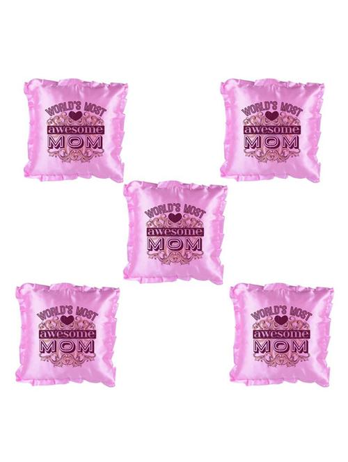 "Best Mom" Printed Set Of 5 Cushion Covers - 14535603 - Standard Image - 1
