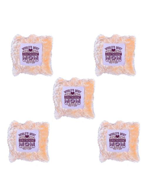 "Best Mom" Printed Set Of 5 Cushion Covers - 14535613 - Standard Image - 1