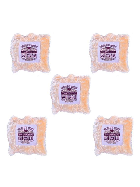 "Best Mom" Printed Set Of 5 Cushion Covers - 14535613 - Zoom Image - 1