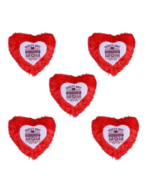 "Best Mom" Printed Set Of 5 Cushion Covers - 14535614 - Standard Image - 1