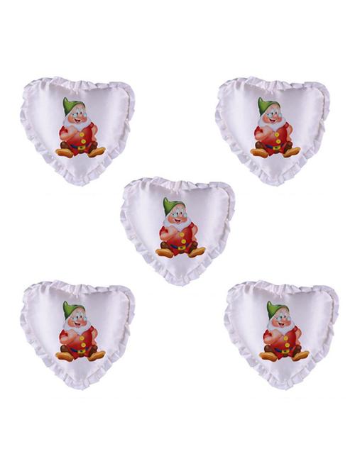 Cartoon Character "dwarf" Printed Set Of 5 Cushion Covers - 14535618 - Standard Image - 1