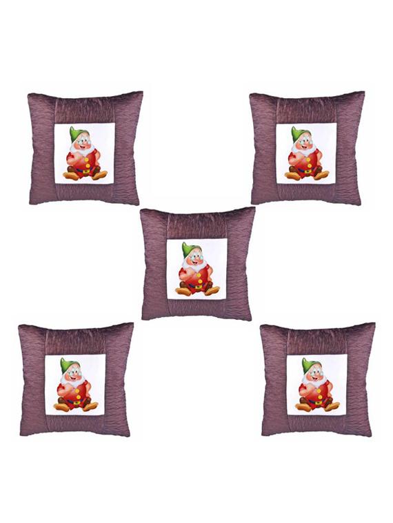 Cartoon Character "dwarf" Printed Set Of 5 Cushion Covers - 14535619 - Zoom Image - 1