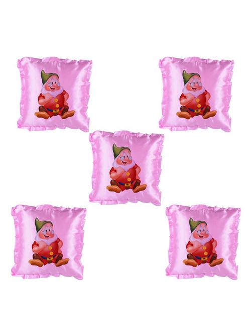 Cartoon Character "dwarf" Printed Set Of 5 Cushion Covers - 14535622 - Standard Image - 1