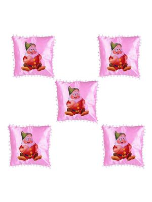 Cartoon Character "dwarf" Printed Set Of 5 Cushion Covers - 14535627 - Standard Image - 1