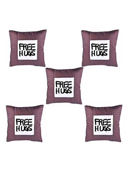"Free Hugs" Quoted Printed Set Of 5 Cushion Covers - 14535679 - Standard Image - 1