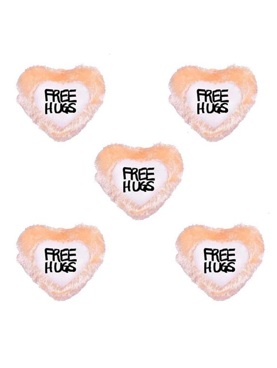 "Free Hugs" Quoted Printed Set Of 5 Cushion Covers - 14535686 - Zoom Image - 1