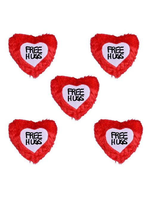 "Free Hugs" Quoted Printed Set Of 5 Cushion Covers - 14535692 - Standard Image - 1