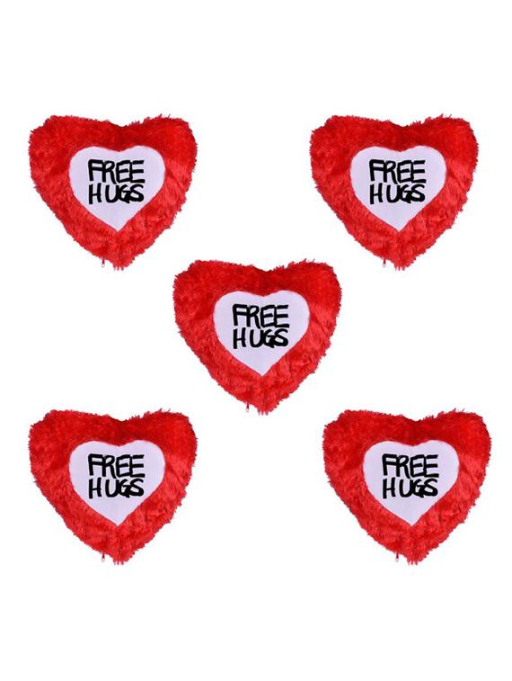"Free Hugs" Quoted Printed Set Of 5 Cushion Covers - 14535692 - Zoom Image - 1