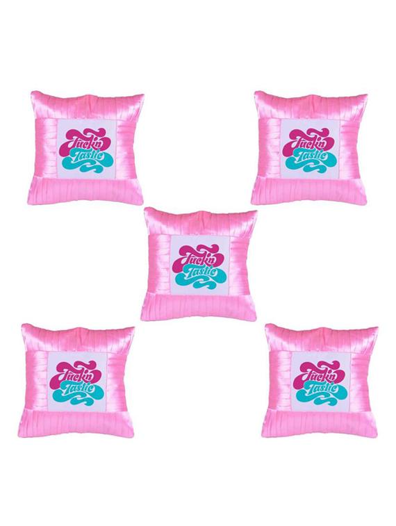Quoted Printed Set Of 5 Cushion Covers - 14535720 - Zoom Image - 1
