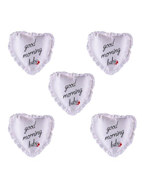 "Good Morning" Quoted Printed Set Of 5 Cushion Covers - 14535736 - Standard Image - 1