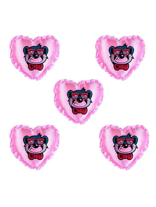 Cartoon Printed Set Of 5 Cushion Covers - 14535775 - Standard Image - 1