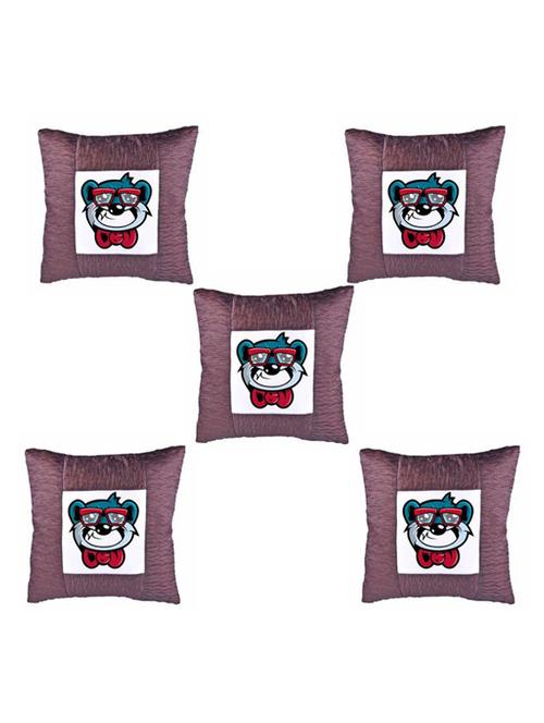 Cartoon Printed Set Of 5 Cushion Covers - 14535777 - Standard Image - 1
