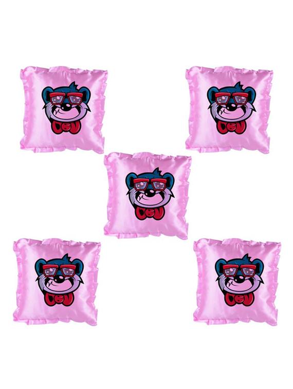 Cartoon Printed Set Of 5 Cushion Covers - 14535780 - Zoom Image - 1