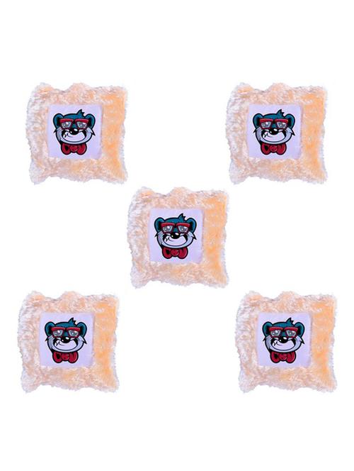 Cartoon Printed Set Of 5 Cushion Covers - 14535790 - Standard Image - 1