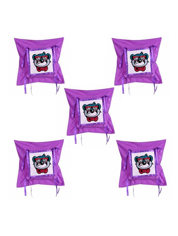 Cartoon Printed Set Of 5 Cushion Covers - 14535792 - Zoom Image - 1