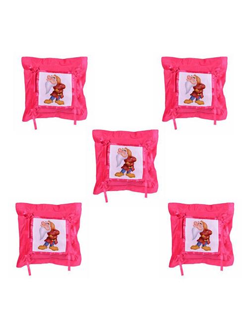 Cartoon" Dwarf" Printed Set Of 5 Cushion Covers - 14535813 - Standard Image - 1