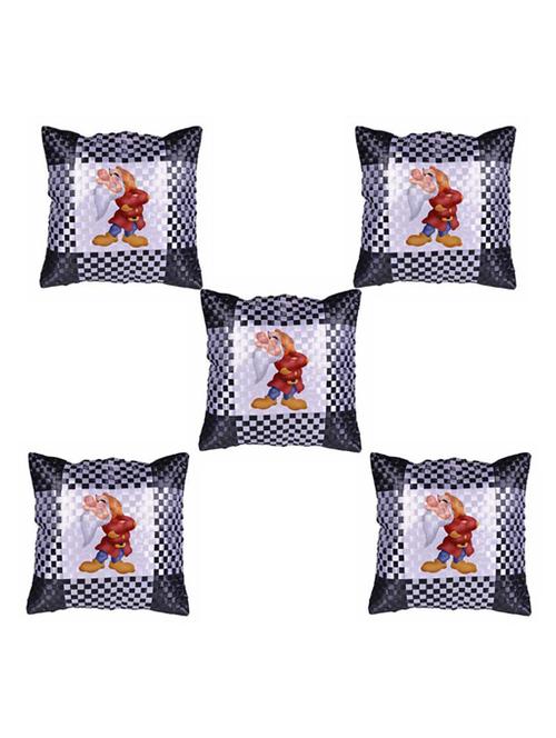 Cartoon" Dwarf" Printed Set Of 5 Cushion Covers - 14535814 - Standard Image - 1