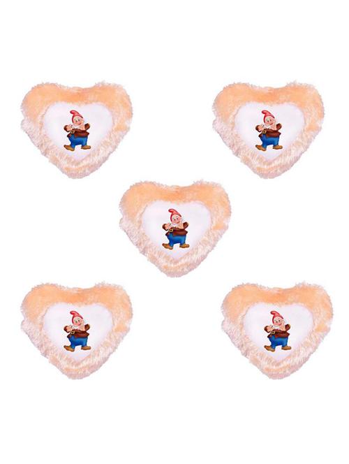 Cartoon Printed Set Of 5 Cushion Covers - 14535844 - Standard Image - 1