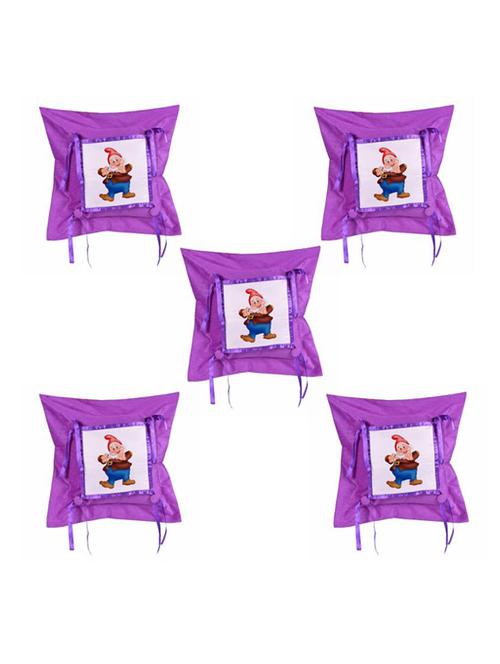 Cartoon Printed Set Of 5 Cushion Covers - 14535852 - Standard Image - 1