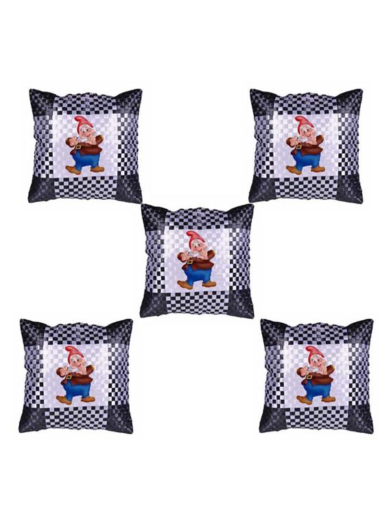 Cartoon Printed Set Of 5 Cushion Covers - 14535854 - Zoom Image - 1