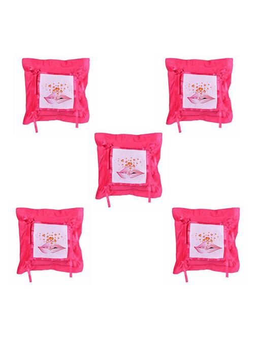 Expressing Love Printed Set Of 5 Cushion Covers - 14535873 - Standard Image - 1