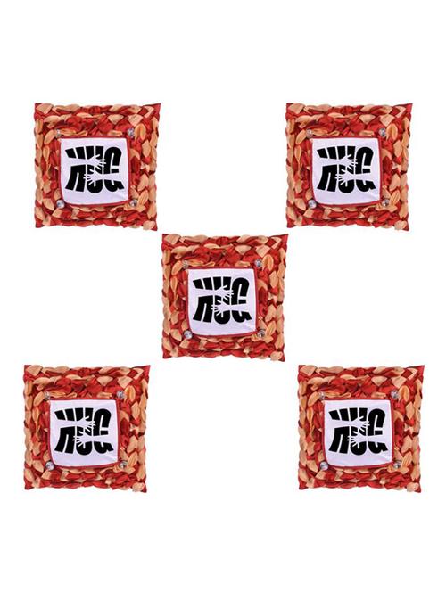 Hug Me Printed Set Of 5 Cushion Covers - 14535909 - Standard Image - 1