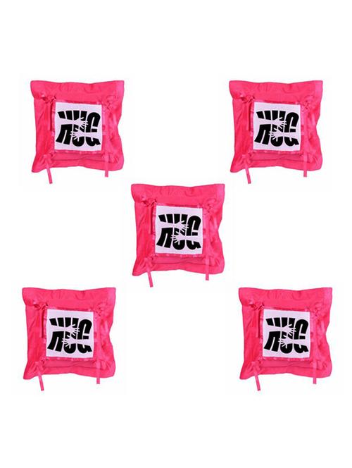 Hug Me Printed Set Of 5 Cushion Covers - 14535913 - Standard Image - 1