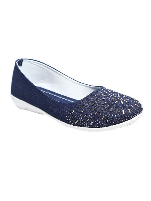 blue slip on ballerina - 14536166 - Very Small Image - 1