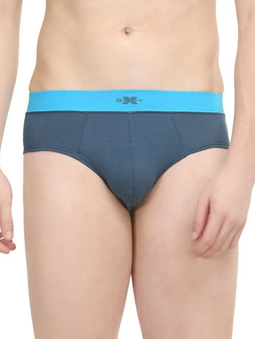 navy blue cotton brief - 14536215 - Standard Image - 1