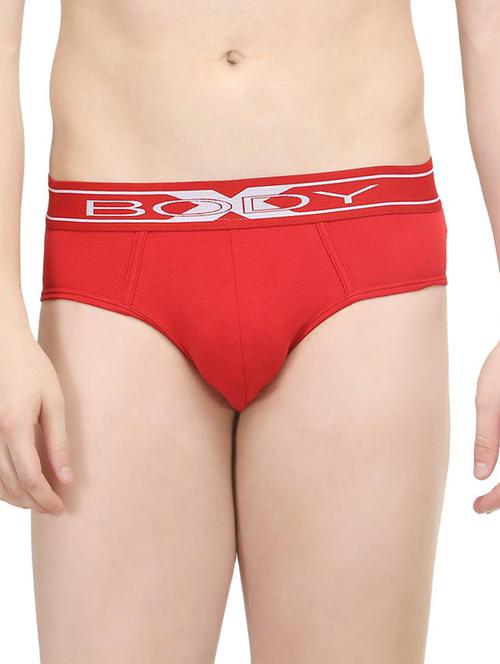 red cotton brief - 14536227 - Standard Image - 1