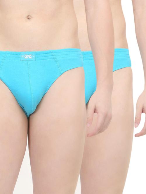 turquoise cotton brief (Set Of 2) - 14536237 - Standard Image - 1