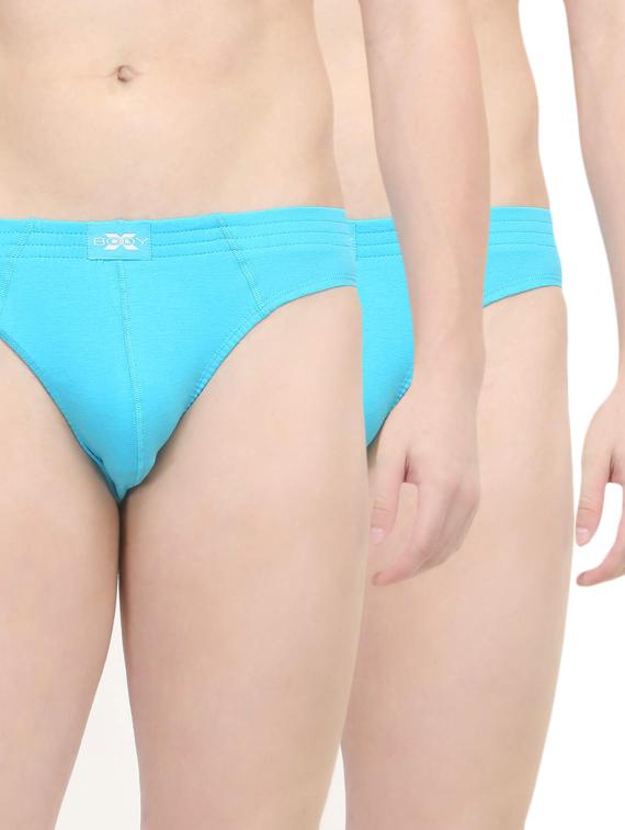 turquoise cotton brief (Set Of 2) - 14536237 - Zoom Image - 1